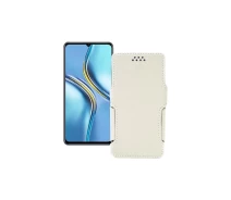 Купить - чехол для смартфона  Чехол-книга из экокожи для телефона Honor X30 Max Белый