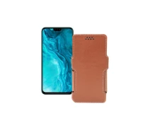 Купить - чехол для смартфона  Чехол-книга из экокожи для телефона Honor 9x Lite Коричневый