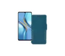 Купить - чехол для смартфона  Чехол-книга из экокожи для телефона Honor X30 Max Тм. Бирюзовый