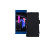 Купить - чехол для смартфона  Чехол-книга из экокожи для телефона Honor 9 Черный ромб