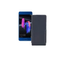 Купить - чехол для смартфона  Чехол-флип из экокожи для телефона Honor 9 Черный матовый