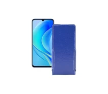 Купить - чехол для смартфона  Чехол-флип из экокожи для телефона Huawei Nova Y70 Синий