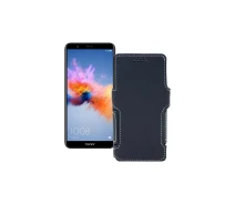 Купить - чехол для смартфона  Чехол-книга из экокожи для телефона Honor 7x Черный матовый
