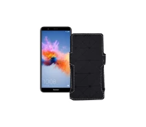 Купить - чехол для смартфона  Чехол-книга из экокожи для телефона Honor 7x Черный ромб