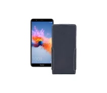 Купить - чехол для смартфона  Чехол-флип из экокожи для телефона Honor 7x Черный матовый