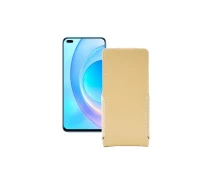 Купить - чехол для смартфона  Чехол-флип из экокожи для телефона Honor 50 Lite Бежевый