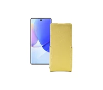 Купить - чехол для смартфона  Чехол-флип из экокожи для телефона Huawei Nova 9 Золотой