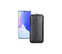 Купить - чехол для смартфона  Вытяжка из экокожи для телефона Huawei Nova 9 Черный