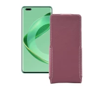 Купить - чехол для смартфона  Чехол-флип из экокожи для телефона Huawei nova 11 Pro Бордовый