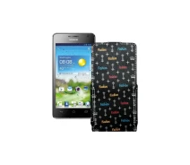 Купить - чехол для смартфона  Чехол-флип из экокожи для телефона Huawei Ascend G600 Фэшн черный