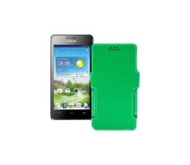 Купить - чехол для смартфона  Чехол-книга из экокожи для телефона Huawei Ascend G600 Зеленый