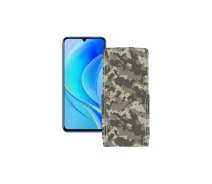 Купить - чехол для смартфона  Чехол-флип из экокожи для телефона Huawei Nova Y70 Хаки-зеленый