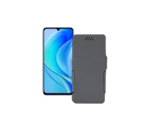 Купить - чехол для смартфона  Чехол-книга из экокожи для телефона Huawei Nova Y70 Серый