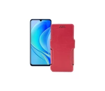 Купить - чехол для смартфона  Чехол-книга из экокожи для телефона Huawei Nova Y70 Красный