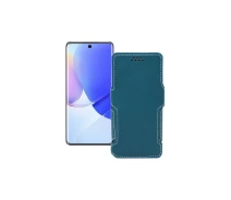Купить - чехол для смартфона  Чехол-книга из экокожи для телефона Huawei Nova 9 Тм. Бирюзовый