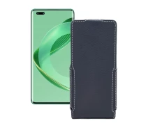 Купить - чехол для смартфона  Чехол-флип из экокожи для телефона Huawei nova 11 Pro Черный матовый