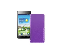 Купить - чехол для смартфона  Чехол-флип из экокожи для телефона Huawei Ascend G600 Фиолетовый