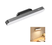 Купить - настольную лампу  Лампа аккумуляторная BASEUS Magnetic Stepless Dimming Charging Desk Lamp LED DGXC-C0G с регулировкой яркости 4,5W 1800 mAh Grey
