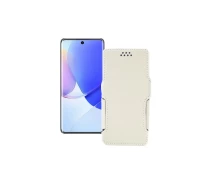 Купить - чехол для смартфона  Чехол-книга из экокожи для телефона Huawei Nova 9 Белый
