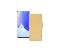 Купить - чехол для смартфона  Чехол-книга из экокожи для телефона Huawei Nova 9 Бежевый