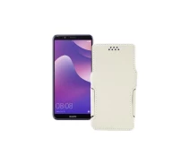 Купить - чехол для смартфона  Чехол-книга из экокожи для телефона Huawei Nova 2 lite Белый