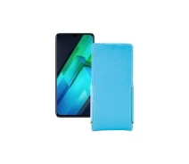 Купить - чехол для смартфона  Чехол-флип из экокожи для телефона Infinix Note 12 VIP Голубой