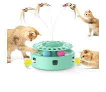 Купить - игрушку для животных  Интерактивная игрушка для кота 3 в 1 Smart Cat Toy ST-31 - развивающая автоматическая игрушка для кошек