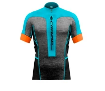 Купить - мужскую футболку  Мужская футболка длинная застежка-молния FLASH MAN LAGUNA-ORANGE FLUO S