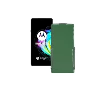 Купить - чехол для смартфона  Чехол-флип из экокожи для телефона Motorola Edge 20 Темно-зеленый