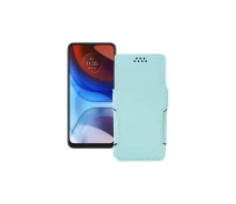 Купить - чехол для смартфона  Чехол-книга из экокожи для телефона Motorola Moto E7i Power Небесный