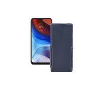 Купить - чехол для смартфона  Чехол-флип из экокожи для телефона Motorola Moto E7i Power Черный глянец