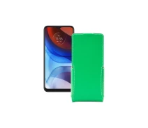 Купить - чехол для смартфона  Чехол-флип из экокожи для телефона Motorola Moto E7i Power Зеленый