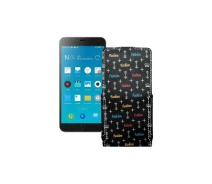 Купить - чехол для смартфона  Чехол-флип из экокожи для телефона Meizu M1 Note Фэшн черный