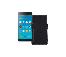 Купить - чехол для смартфона  Чехол-книга из экокожи для телефона Meizu M1 Note Черный ромб