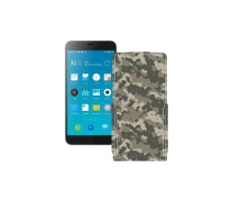 Купить - чехол для смартфона  Чехол-флип из экокожи для телефона Meizu M1 Note Хаки-зеленый