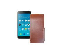 Купить - чехол для смартфона  Чехол-флип из экокожи для телефона Meizu M1 Note Коричневый