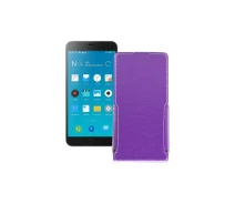 Купить - чехол для смартфона  Чехол-флип из экокожи для телефона Meizu M1 Note Фиолетовый