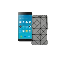 Купить - чехол для смартфона  Чехол-книга из экокожи для телефона Meizu M1 Note Серый ромб