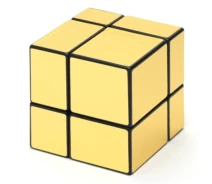 Купить - игрушку-антистресс  Зеркальный кубик 2х2 Smart Cube Mirror Golden 2x2x2 | SC370