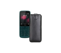 Купить - чехол для смартфона  Вытяжка из кожи для телефона Nokia 215 4G Черный