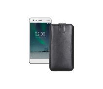 Купить - чехол для смартфона  Вытяжка из кожи для телефона Nokia 2 Черный