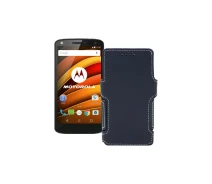 Купить - чехол для смартфона  Чехол-книга из экокожи для телефона Motorola Moto X Force (xt1580) Черный матовый