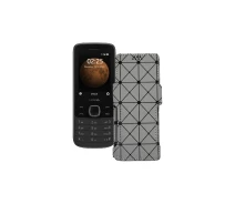 Купить - чехол для смартфона  Чехол-книга из экокожи для телефона Nokia 225 4G Серый ромб