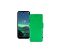 Купить - чехол для смартфона  Чехол-книга из экокожи для телефона Nokia 1.4 Зеленый