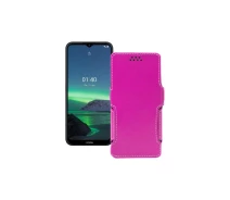 Купить - чехол для смартфона  Чехол-книга из экокожи для телефона Nokia 1.4 Розовый