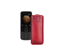 Купить - чехол для смартфона  Вытяжка из экокожи для телефона Nokia 225 4G Красный