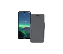 Купить - чехол для смартфона  Чехол-книга из экокожи для телефона Nokia 1.4 Серый