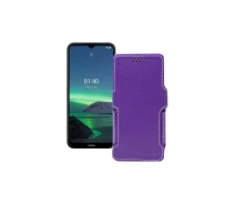 Купить - чехол для смартфона  Чехол-книга из экокожи для телефона Nokia 1.4 Фиолетовый