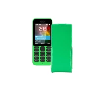 Купить - чехол для смартфона  Чехол-флип из экокожи для телефона Nokia 215 Зеленый