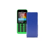 Купить - чехол для смартфона  Чехол-флип из экокожи для телефона Nokia 215 Синий